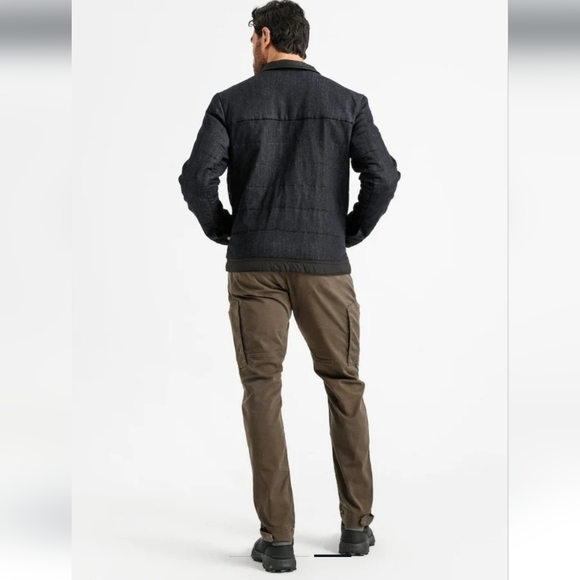 Duer Mens XXL Stay Dry Quilted Denim Jacket - Rinse - Picture 2 of 3